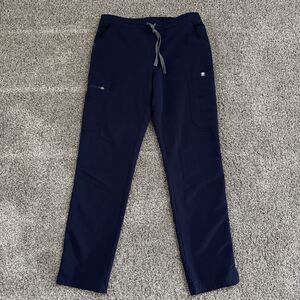 FIGS Yola Skinny Scrub Pants Navy Blue TW2000 R Size Small S